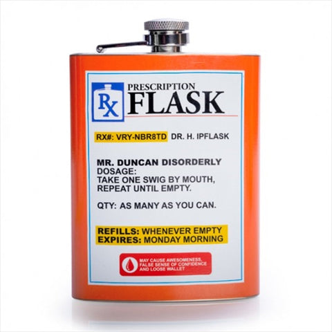 Flasks Prescription Metal Flask