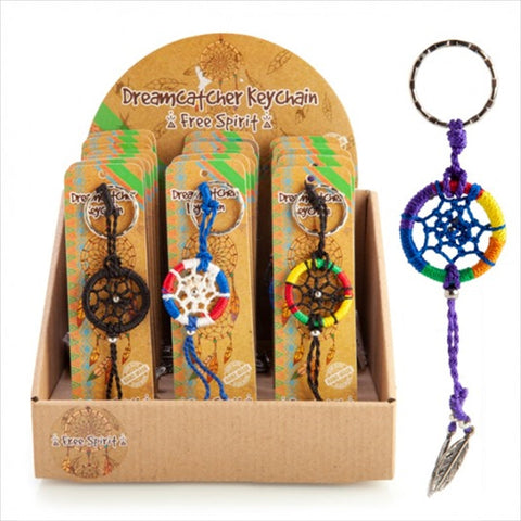 Keyrings Handmade Dreamcatcher Keychain (Sent At Random)