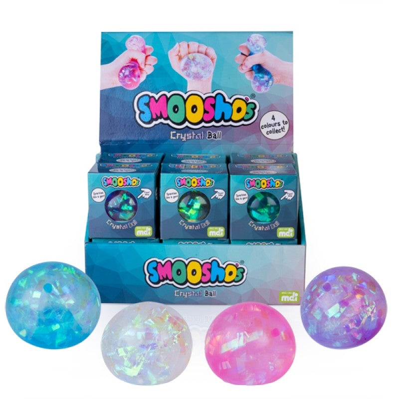 Sensory Toys Crystal Smooshos Ball (Sent At Random)