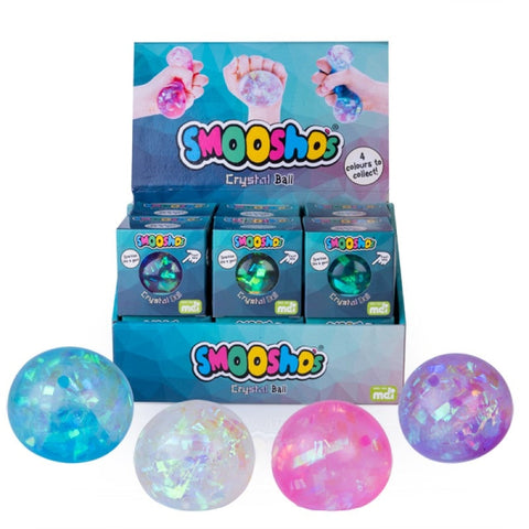 Sensory Toys Crystal Smooshos Ball (Sent At Random)