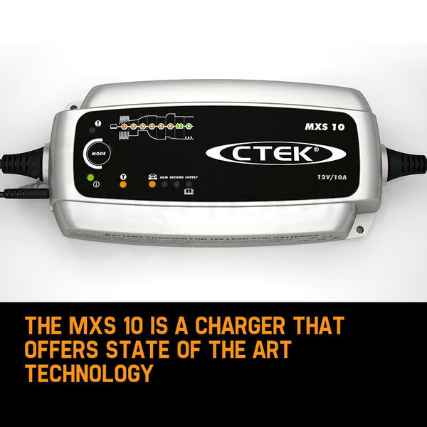 Jump Starters Ctek Mxs 10 Amp Smart Battery Charger 12V Car Caravan Rv Boat Marine Agm