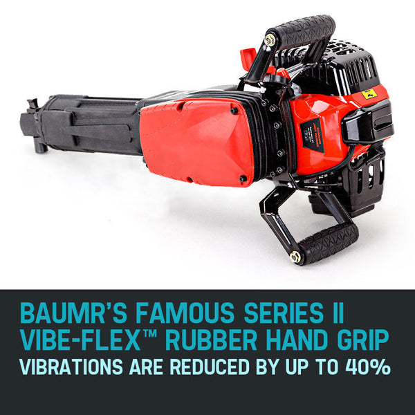 Jackhammers Baumr Ag Jackhammer Demolition 3.5Hp Petrol Hammer Concrete Rock Drill