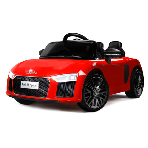 Kids Ride On Toys Rovo Kids Ride On Car Licensed Audi R8 Spyder Battery Electric Toy Remote 12V Red