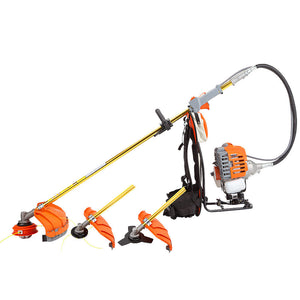 String Trimmers Mtm 62Cc Line Trimmer Backpack Brush Cutter Whipper Snipper Combo Multitool