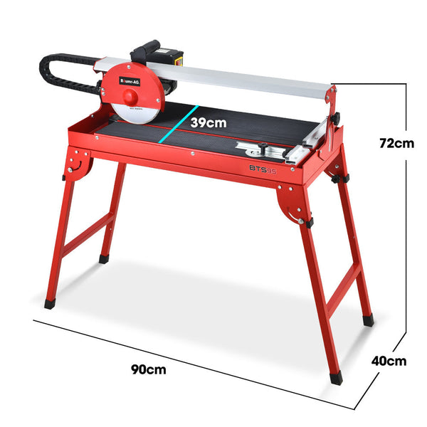 Other Power Tools Baumr Ag 800W Electric Tile Saw Cutter With 200Mm (8") Blade, 620Mm Cutting Length