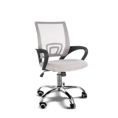 Office Chairs Ekkio Ergonomic Office Chair With Breathable Mesh Design And Lumbar Back Support (Grey)