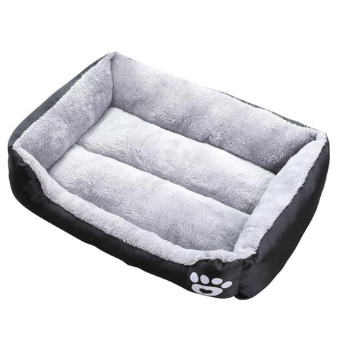 Pet Beds Floofi Pet Bed Square Xl Size (Black)