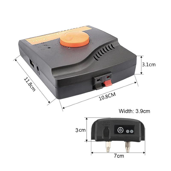 Fences & Pens Electronic Dog Fence System Invisible Electric Wireless Tp16 Containment Collar