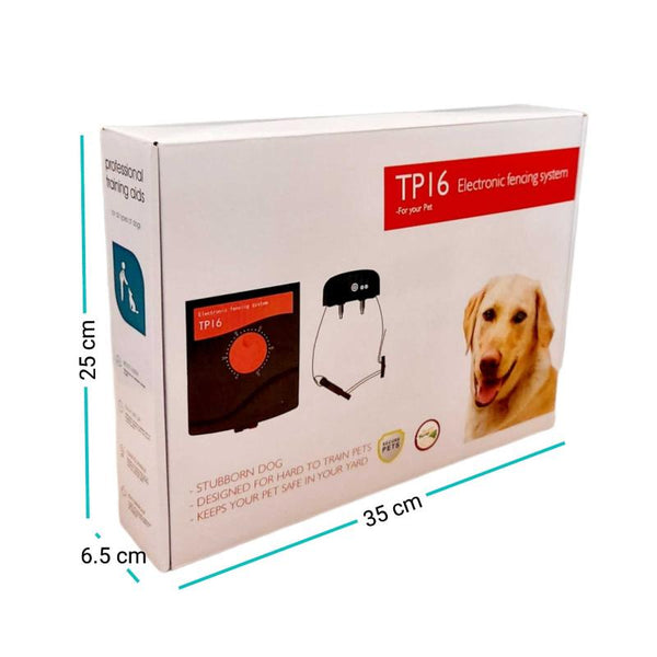 Fences & Pens Electronic Dog Fence System Invisible Electric Wireless Tp16 Containment Collar