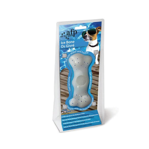 Dog Toys All For Paws Dog Freezable Bone Ice Chill Out Cooling Gel Teething Gum Toy Chews Afp