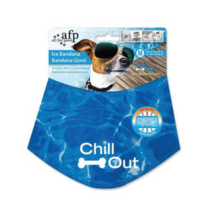 Dog Clothing & Shoes All For Paws M Dog Cooling Bandana Ice Neck Collar Afp Chill Out Pet Scarf Cold Medium