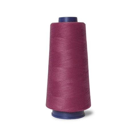 Sewing Threads Cerise Cherry Pink Sewing Overlocker Thread 2000M Hemline Polyester Spools