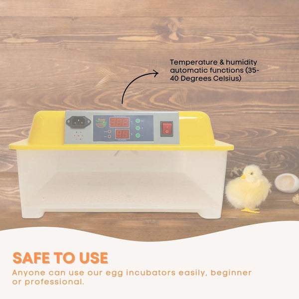 Incubators Electric 24 Egg Incubator + Accessories Hatching Eggs Chicken Quail Duck