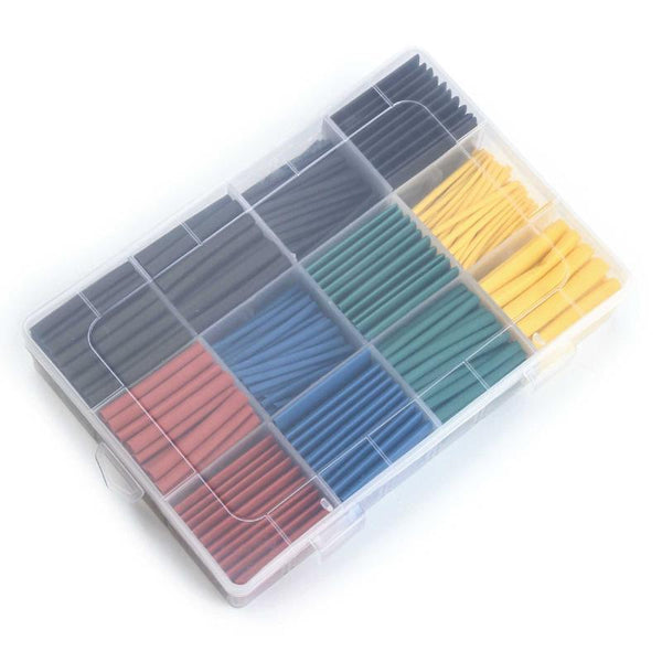 Heat Shrink Tubing & Sleeves 530 Pcs Heating Shrink Sleeve Set Shrinkable Insulation Electrical Cable Tube