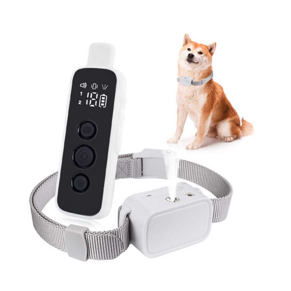 Dog Collars Dog Bark Collar Rechargeable Remote Citronella Mist Spray Trainer