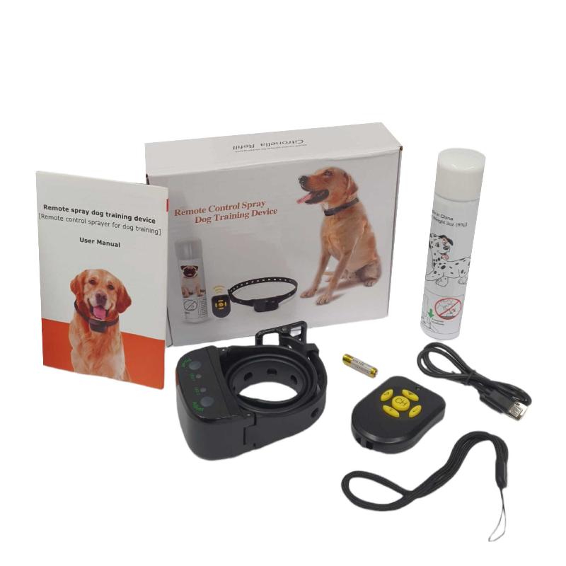 Bark Control Dog Bark Collar Automatic + Remote Citronella Rechargeable Mist Spray Training