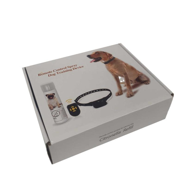 Bark Control Dog Bark Collar Automatic + Remote Citronella Rechargeable Mist Spray Training