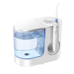 Air & Water Flossers Water Jet Dental Flosser 1000Ml White Electric Oral Pressure Irrigator