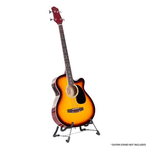 Acoustic Guitars Karrera 43In Acoustic Bass Guitar Sunburst