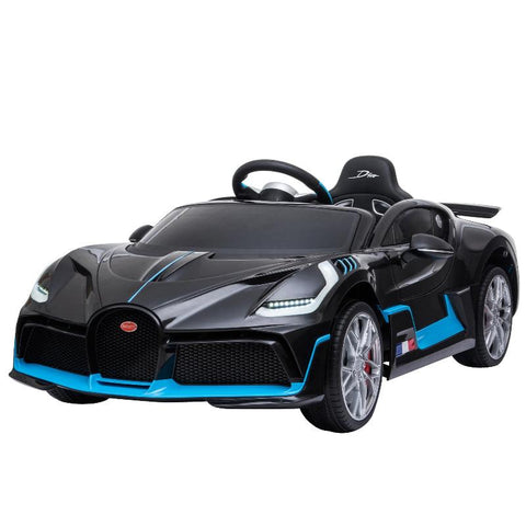 Kids Ride On Toys Kahuna Licensed Bugatti Divo Kids Electric Ride On Car Black