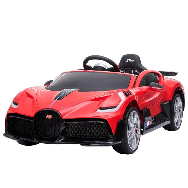 Kids Ride On Toys Kahuna Licensed Bugatti Divo Kids Electric Ride On Car Red