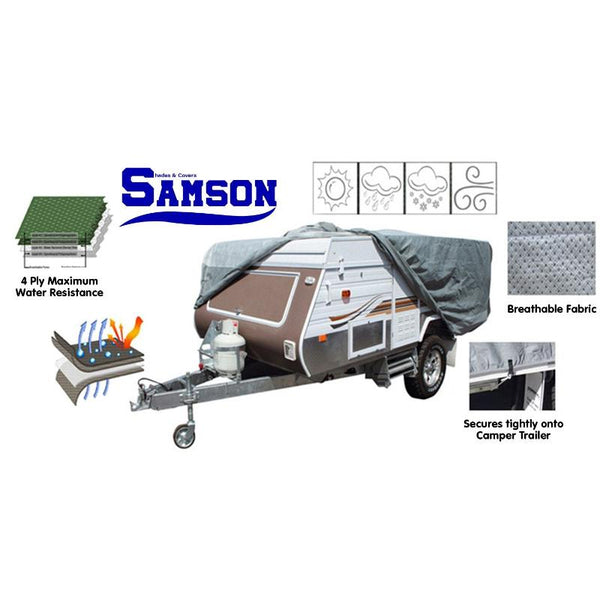 Caravan Covers Samson Heavy Duty Trailer Camper Cover 10 12Ft