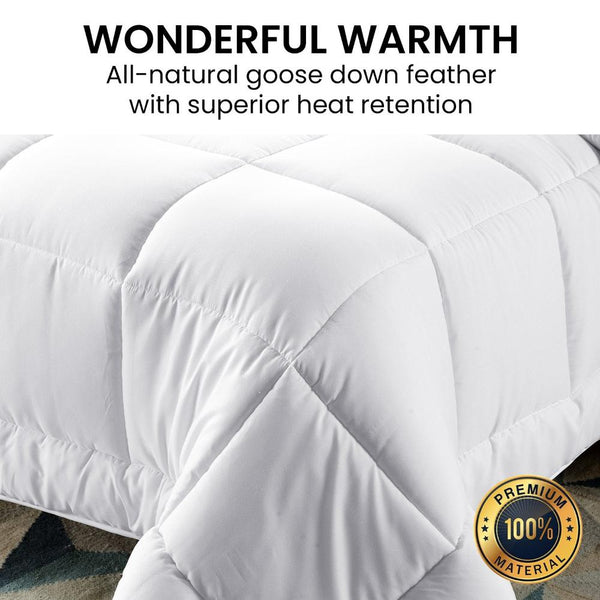 Super King Comforters Laura Hill 800Gsm Goose Down Feather Comforter Doona Super King