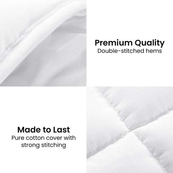 Super King Comforters Laura Hill 800Gsm Goose Down Feather Comforter Doona Super King