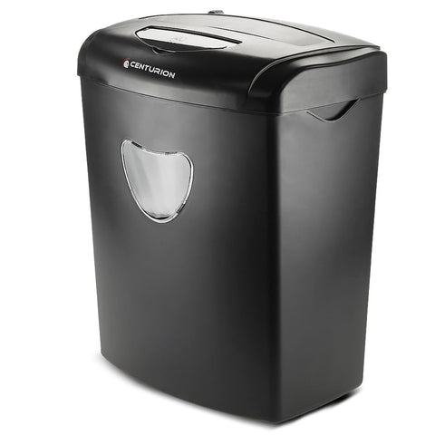 Paper Shredders Centurion Office Combo Paper Shredder 21L Cross Cut 10 Sheets Cds Credit Cards