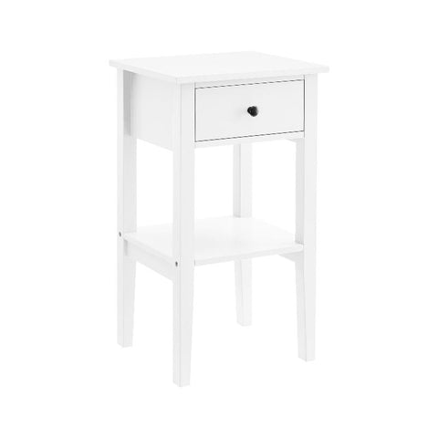 Bedside Tables Sarantino Rue Bedside Table White