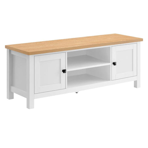 TV Stands & Entertainment Units Sarantino Gio Tv Stand White/Natural