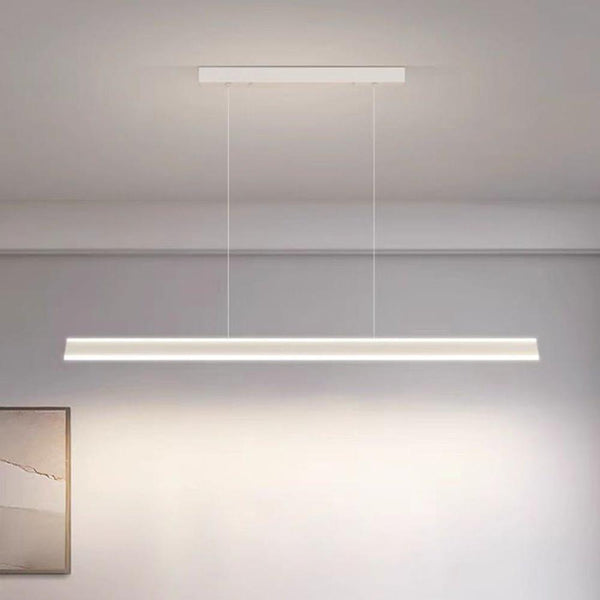 Chandeliers & Ceiling Fixtures Modern Minimalist Trapezoid Pendant Light Adjustable Led Bar White