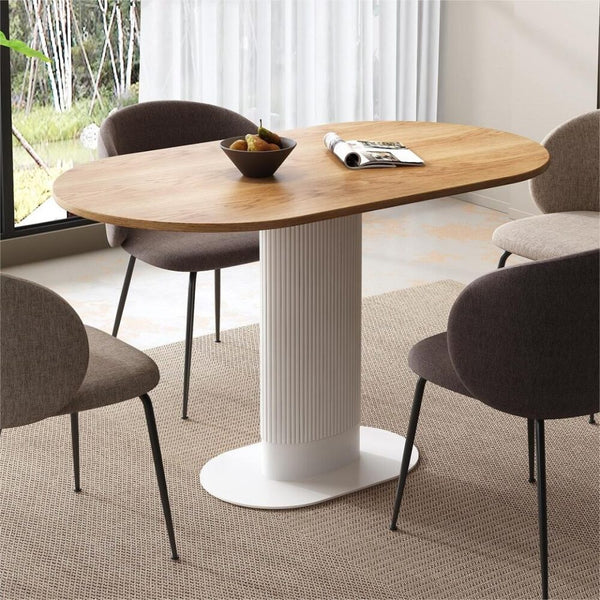 Dining Tables Clara Gather Round Oval Dining Table