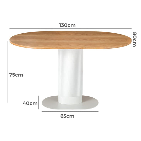 Dining Tables Clara Gather Round Oval Dining Table