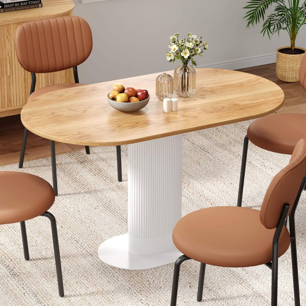 Dining Tables Clara Gather Round Oval Dining Table