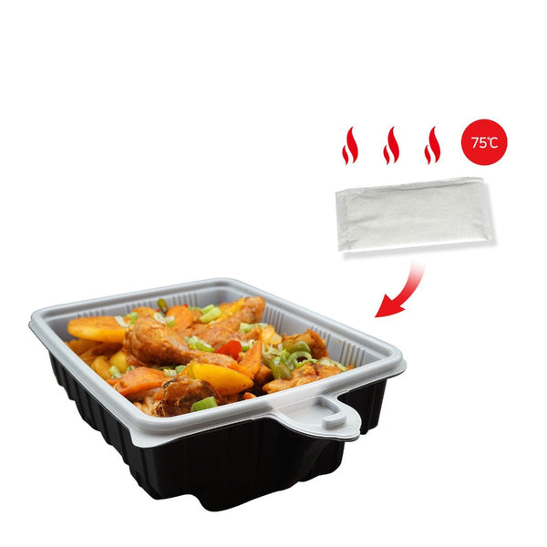 Lunchboxes 20 Pack Dalat Heating Lunch Box Container 33Cm Rectangle + Bag