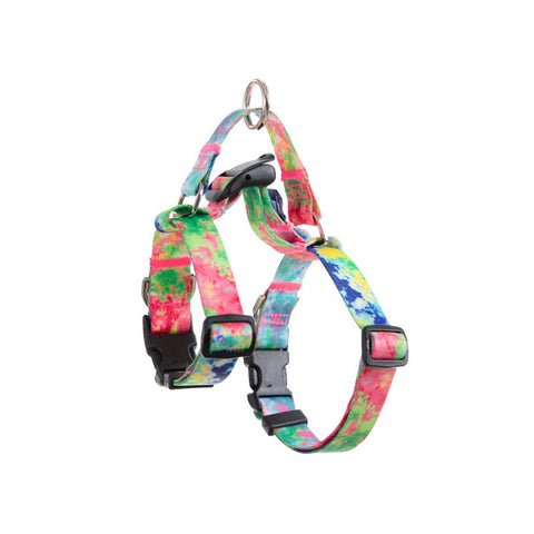 Harnesses Dog Double Lined Straps Harness Adjustable Sweet Green