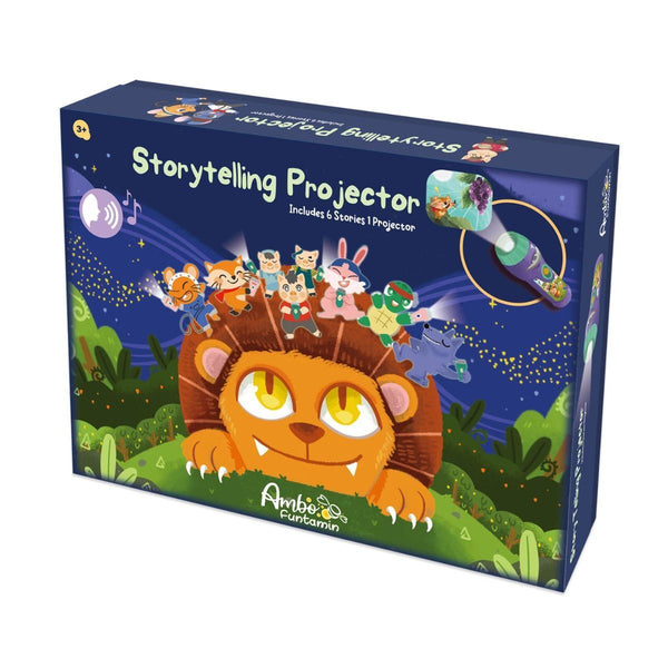 Educational Toys Storytelling Torch Projector 6 Stories Gift Set Audio Kids Learning Stem Toy