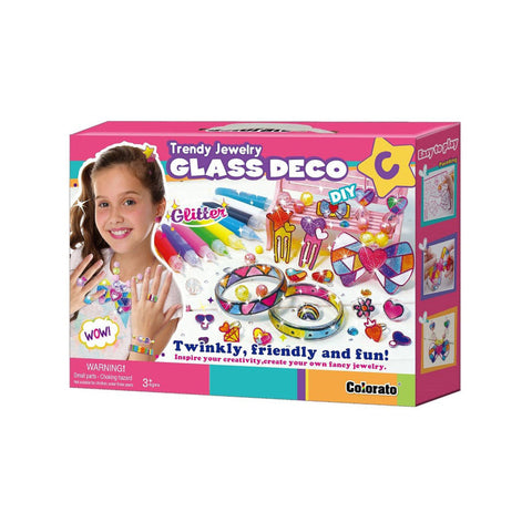 Paint Sets Colorato Trendy Jewellery Glass Art Deco Diy Craft Kit For Kids Painting Set