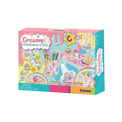 Kids Craft Kits Colorato Creamy Stationery Set Super Clay And Charms Diy Craft Kit For Kids