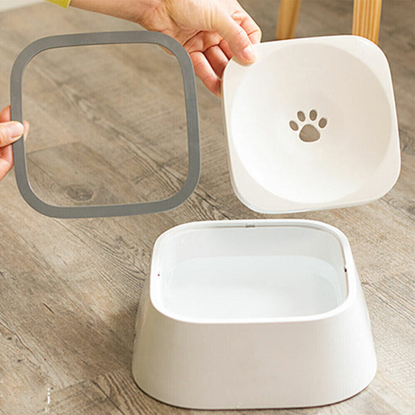 Dog Bowls Yes4pets 1 X Medium Pet No Spill Feeder Bowl Dog Cat Puppy Slow Food Interactive Dish Dispenser