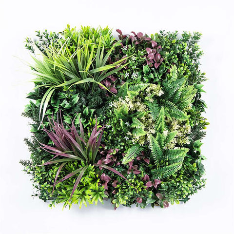 Artificial Plant Panels Yes4homes Artificial Plant Wall Grass Panels Vertical Garden Foliage Tile Fence 50X50 Cm