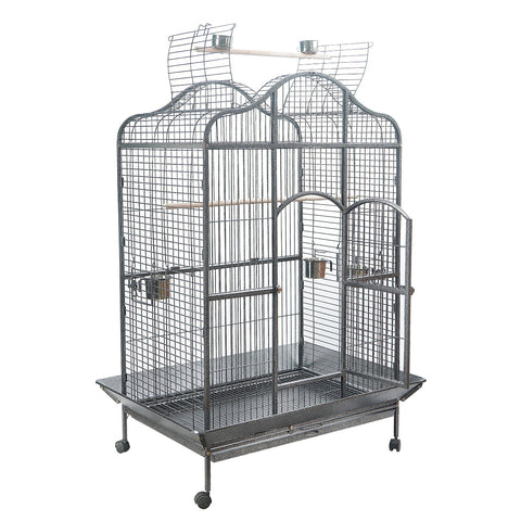 Bird Cages Yes4pets Xl Bird Cage Pet Parrot Aviary With Perch & Feeder