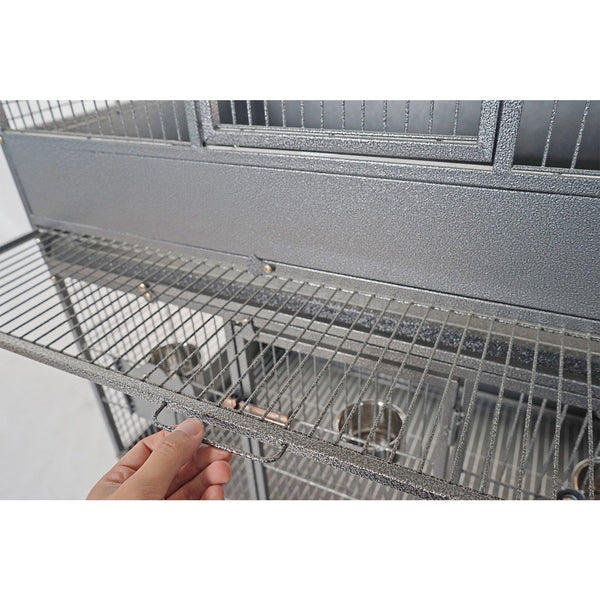 Bird Cages Yes4pets 187Cm Xl Triple Stackers Breeding Bird Parrot Cage Cockatoosaviary