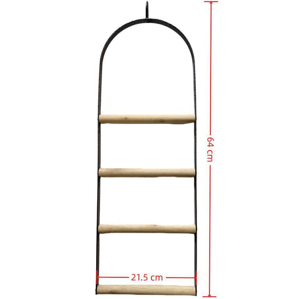 Bird Cages Yes4pets Bird Cage Jumbo Swing Metal Arch Frame Wood Perch Canary Pet Parrot Hanging Toy