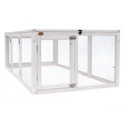 Small Animal Cages & Hutches Yes4pets Chicken Coop Run Extension Rabbit Guinea Pig Ferret Cage