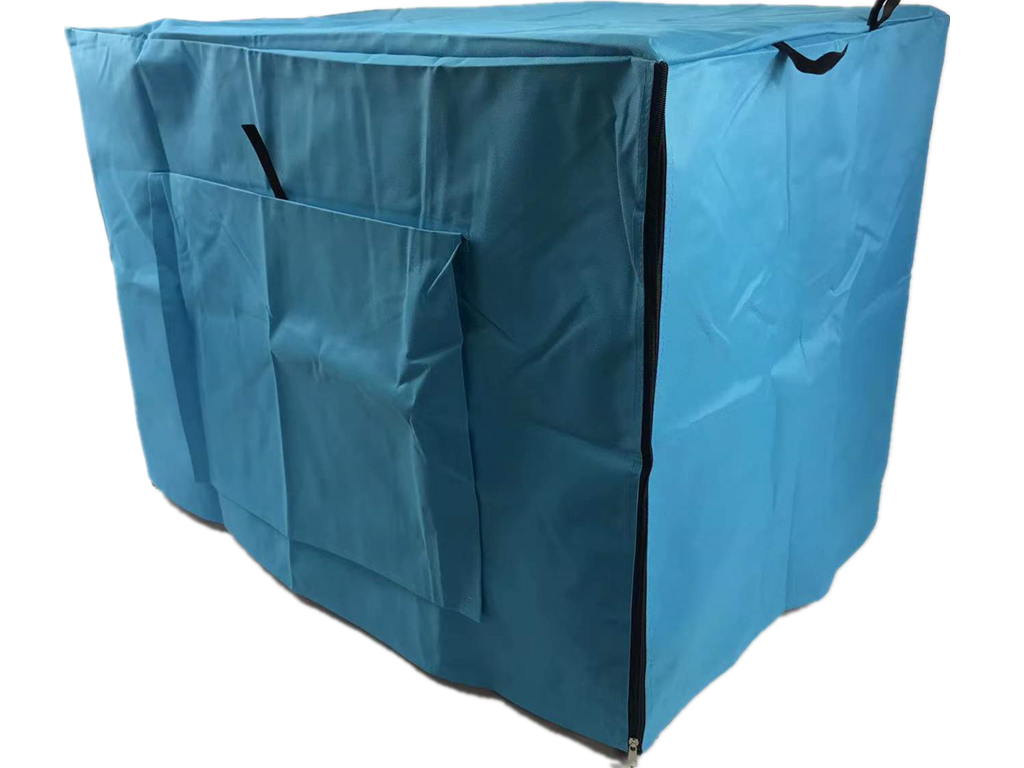 Small Animal Supplies Yes4pets 36' Dog Cat Rabbit Collapsible Crate Pet Cage Canvas Cover Blue