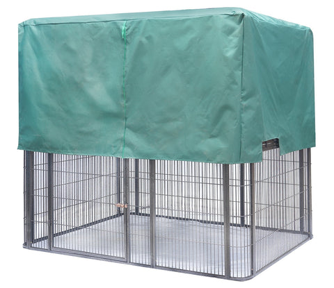 Bird Cages Yes4pets Xxxxl Walk In Bird Cat Dog Cage Pet Parrot Aviary Perch Castor Wheel 219X158x203cm With Green Cover