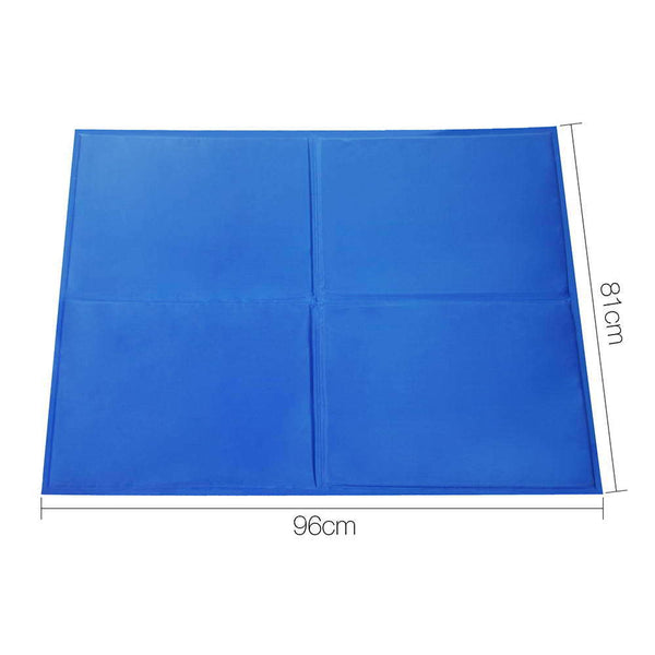 Pet Beds Xxl Pet Cool Gel Mat Dog Cat Bed Non Toxic Cooling Summer Pad 80 95 Cm