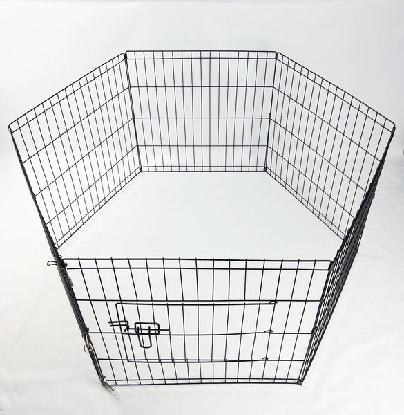 Fences & Pens Yes4pets 6 Panel Dog Cat Exercise Playpen Puppy Enclosure Rabbit Fence